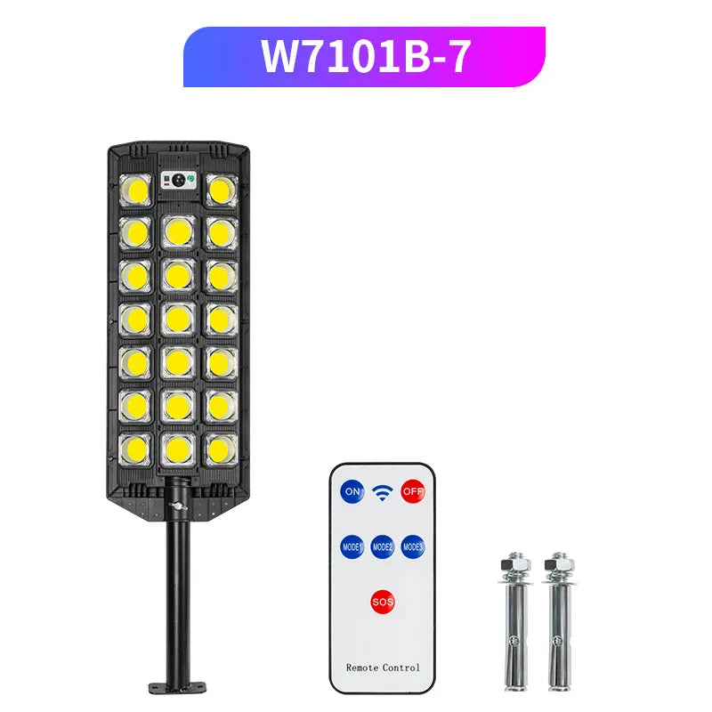 LED Solar Street Light Outdoor Waterproof LED For Garden Wall Adjustable Angle Solar Lamp Built-in Lithium Battery