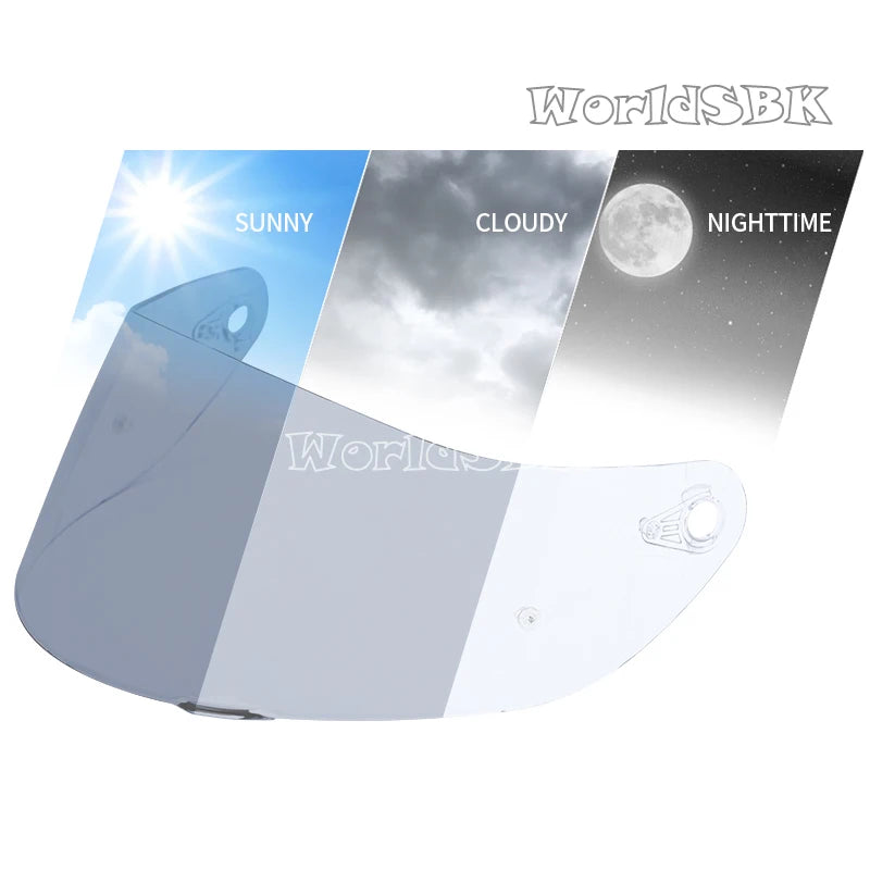 Photochromic Visor for AGV K5 K5S K5-S K3SV K3-SV K1 Helmet Glasses Screen Shield Windshield Accessories Parts Autochromic lens