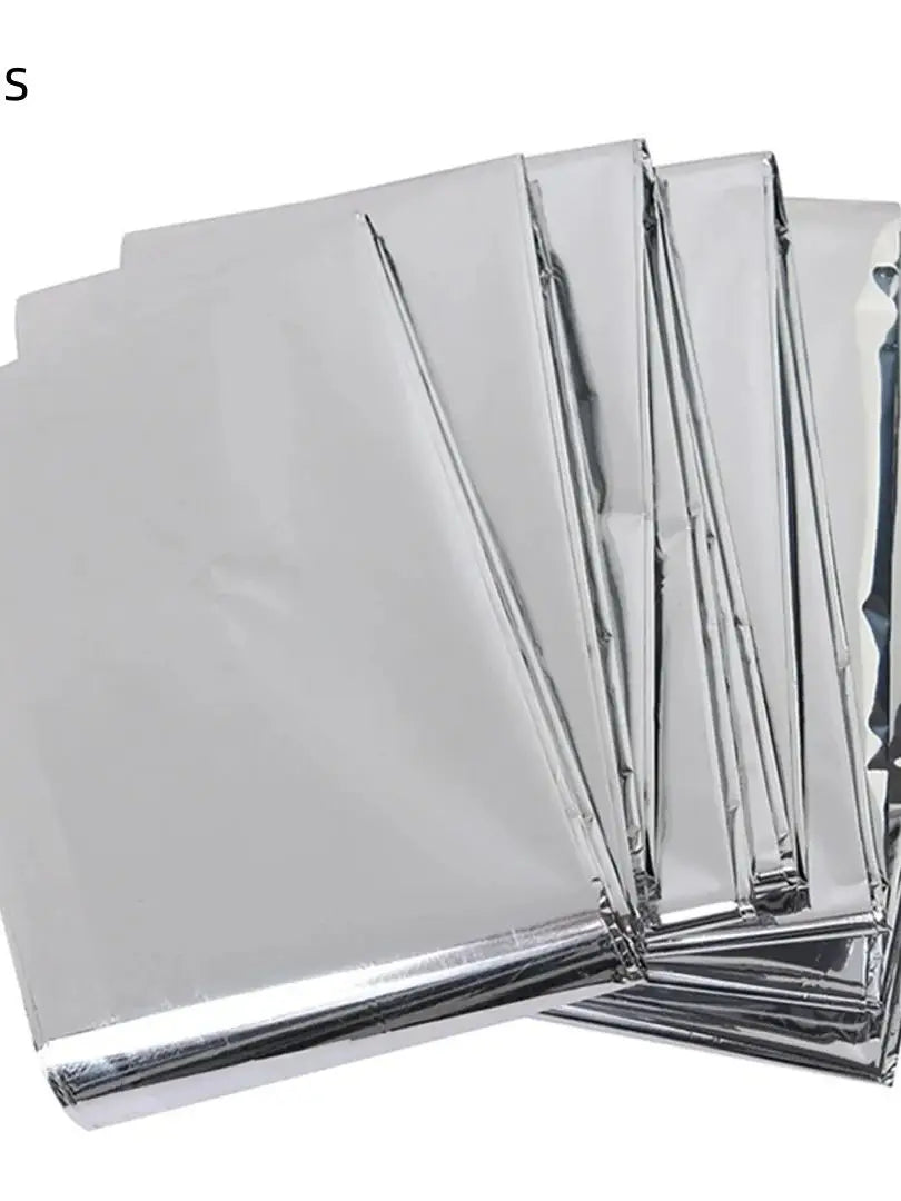 5-30Pc Outdoor Emergency Gold-Sliver Survival Blanket Waterproof First Aid Rescue Curtain Foil Thermal Military Blanket130X210Cm