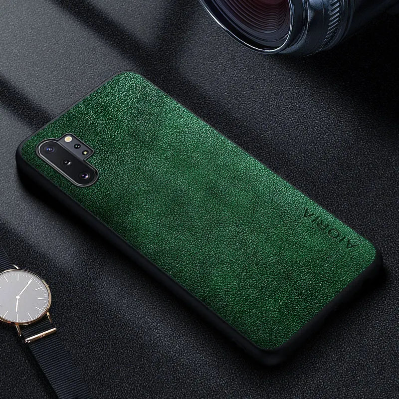 Premium Luxury leather Phone Case for Honor 90 Lite 70 50 20 Pro 10 Retro Business Style Solid color cover funda capa
