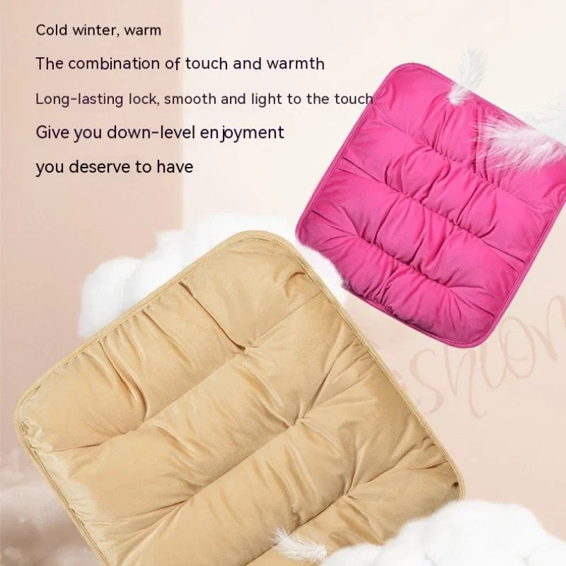 Winter Thickened Car Seat Cover Non-slip Comfortable Warm Seat Cover Seat Protector Car Front/rear Seat Cushion Accessories