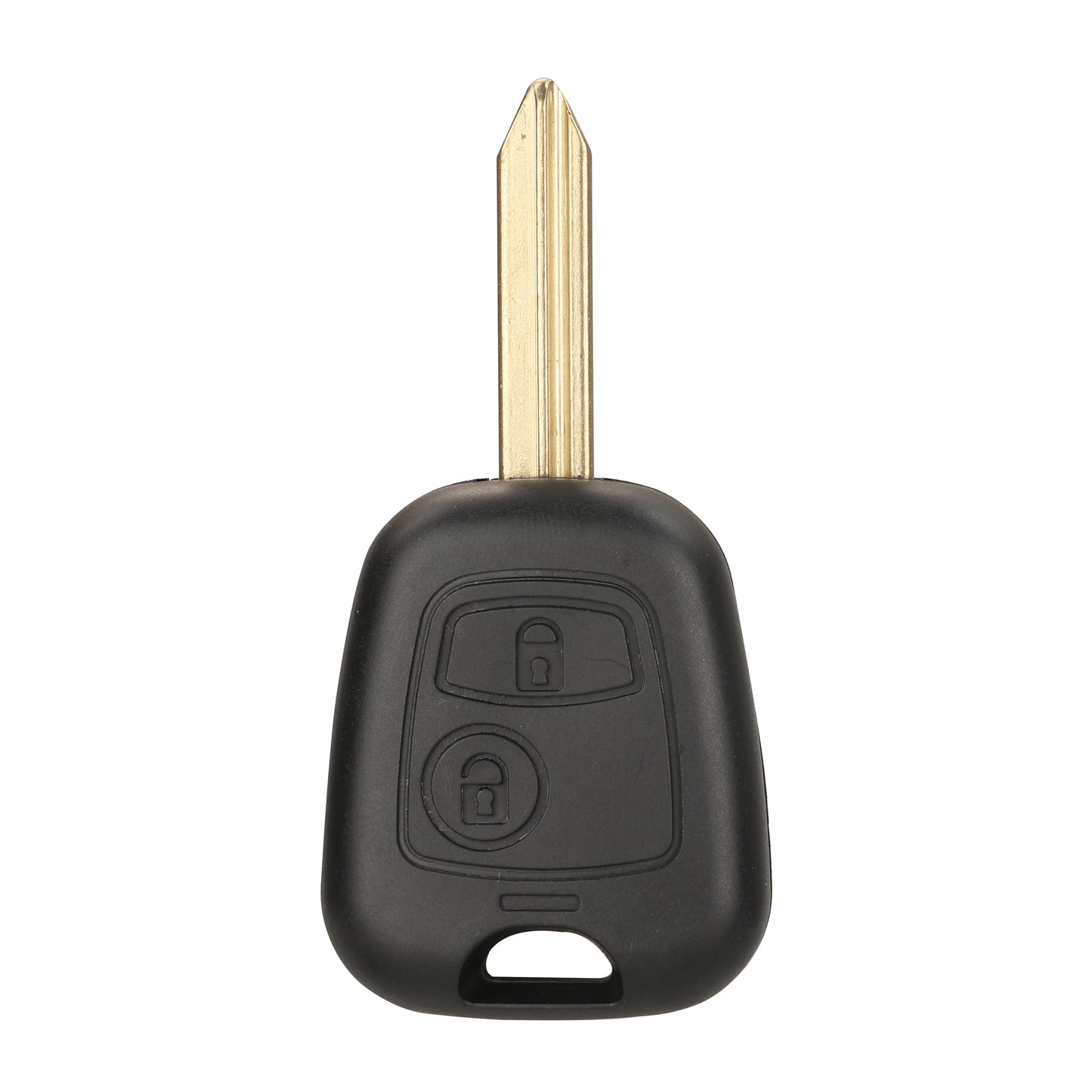 jingyuqin Remote Car Key For Citroen C1 C2 C3 C4 For Peugeot 106 206 306 307 107 For Toyota Aygo 2Buttons 433Mhz 4D70/ ID46 Chip