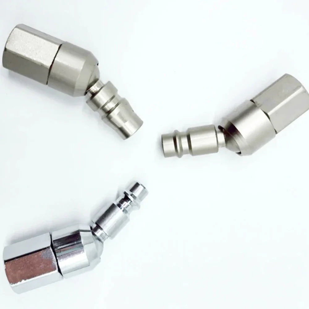 Universal Spray Gun Connector, 360 Quick Connections, European Style, Quick Coupling, Male Air Hose, Quick Coupler, Air Fitti