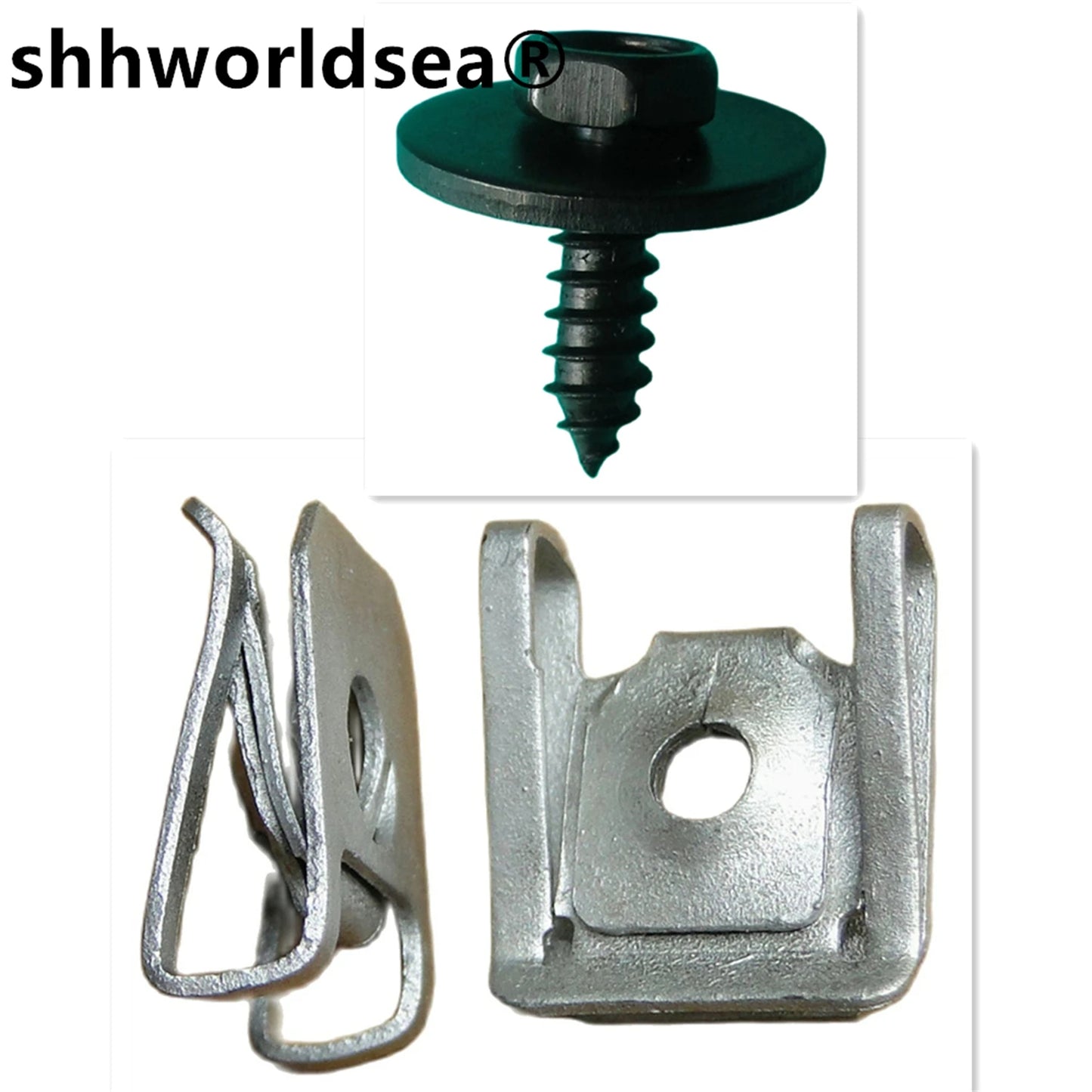 shhworldsea auto clip Front bumper trim panel spacer clip for bmw 51117071270