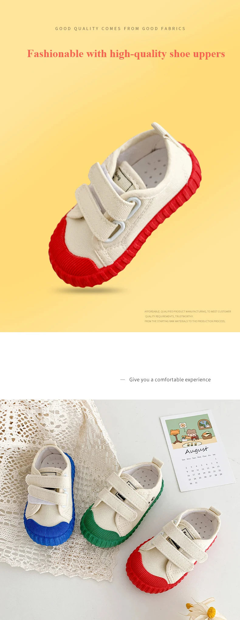 Children Canvas Shoes Baby Soft Indoor Shoes Boys Girls Low-top Caual Shoes Kids Candy Color Hook Shoes