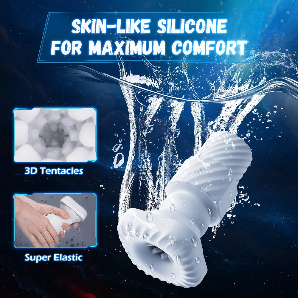 Kushor Robot Automatic Male Masturbator Phone Holder Heating Vibration Blowjob Machine Vagina Masturbation for Men Sex Toys 18