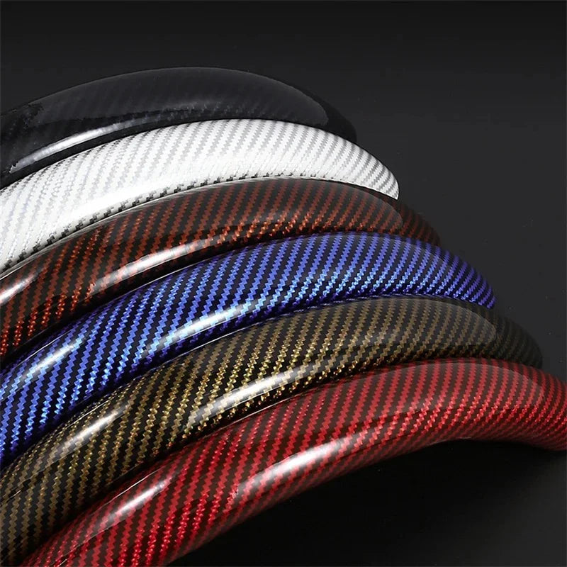 2025 NEW Carbon Fiber Car Steering Wheel Cover Universal Non-Slip 2PCS Steering Wheel Booster Cover Anti-skid Accessories
