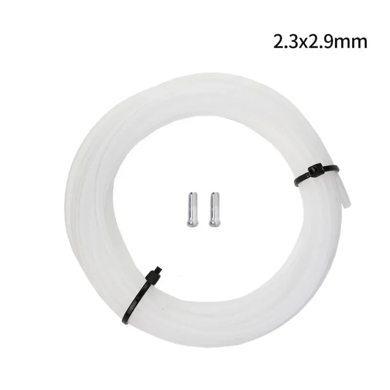 1PC Bicycle Cables Housing Bicycle White Inner Tracking White Inner Lining PVC Fishbone Tube Core Protective Casing Bicycle Part