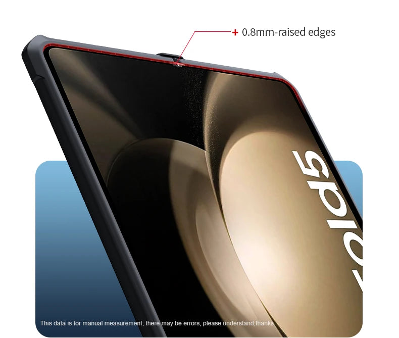 Xundd For Samsung Galaxy Z Fold6 Case For Galaxy Z Fold 6 5 4 3 Phone Cover Shockproof Protective Shell Clear Transparent Cases