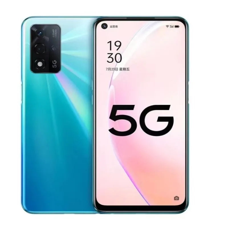 OPPO A93s Unlocked 5G Mobile Phone Dimensity 810 48MP AI Camera 5000mAh Battery 33W Fast Charge Android 11 Smartphone