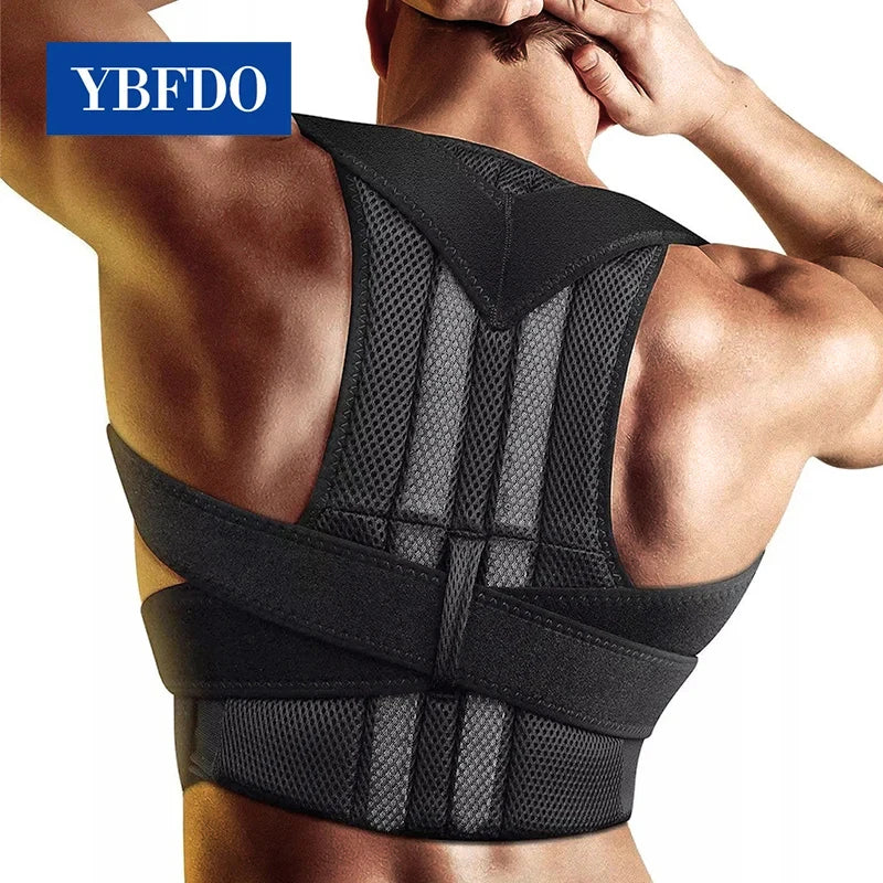 Back Brace Posture Corrector Back Lumbar Support Shoulder Posture Support for Improve Posture Provide Back Pain Relief