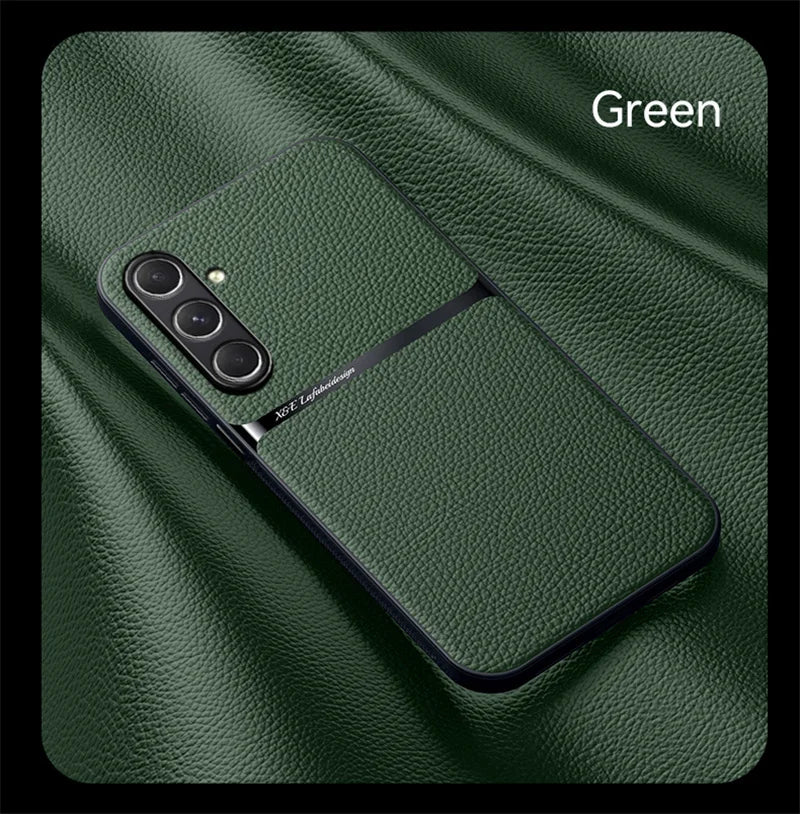 PU Leather Magnetic Case for Samsung Galaxy M35 A16 A36 A56 A15 5G A25 A35 A55 Protective Cover Hard Shell Coque Fundas