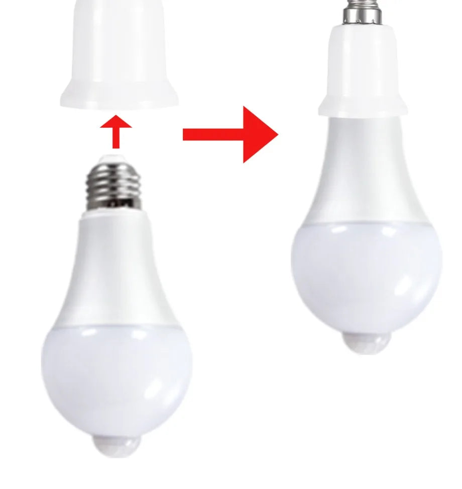VzzUoo E14 To E27 Adapter Conversion Socket Fireproof Plastic Converter High Quality Material Socket Bulb Adapter Lamp Holder