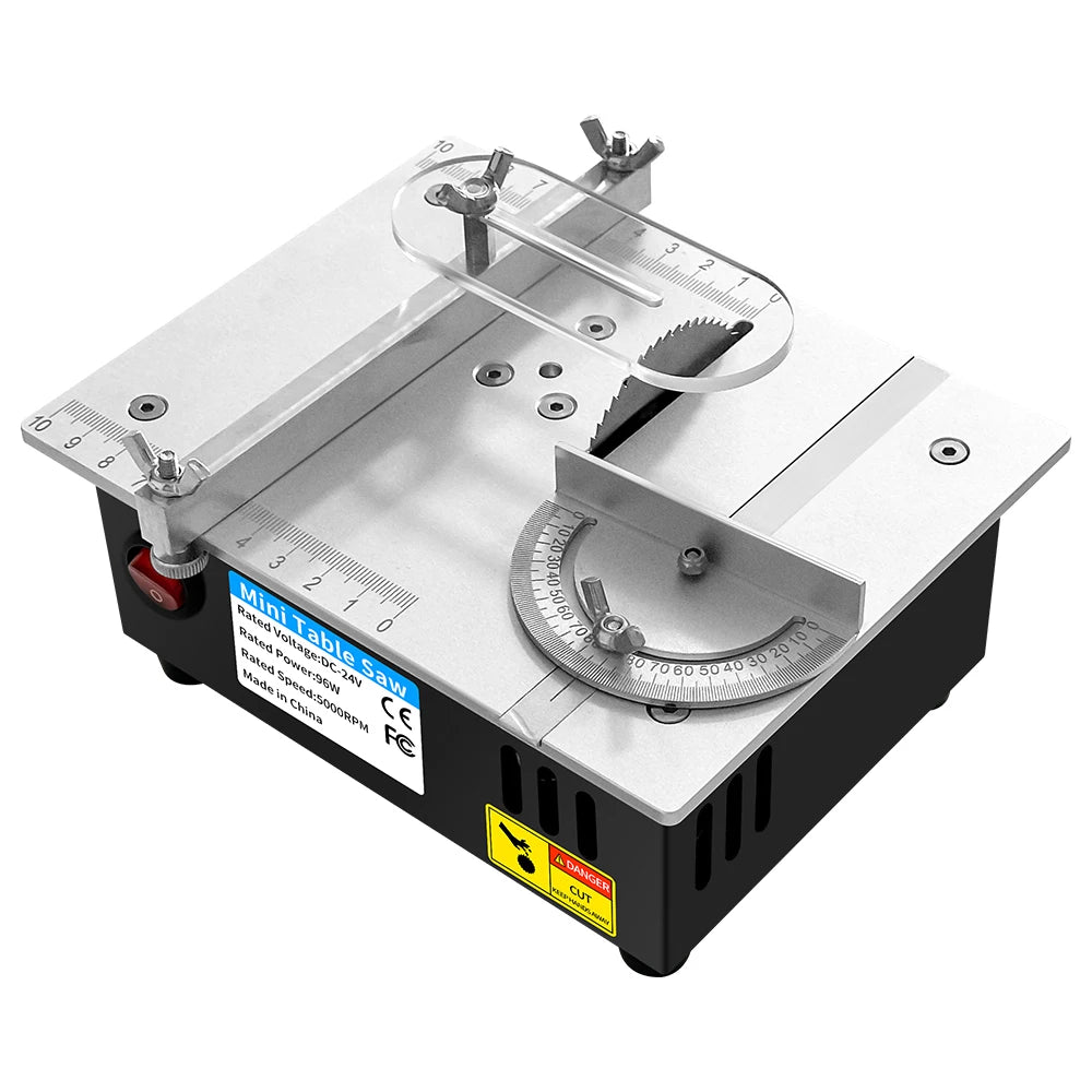Mini Multifunctional Table Saw Electric Desktop Saws Small Household DIY Cutting Tool Woodworking Bench Lathe Cutter Machine