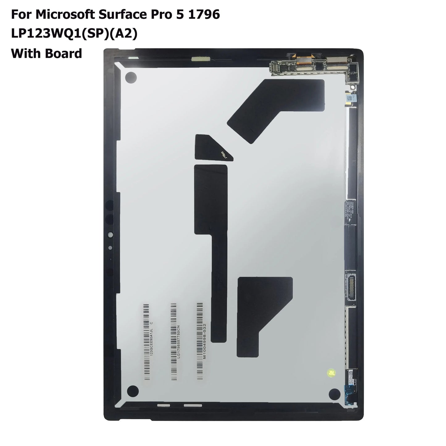 12.3" Pro5 LCD For Microsoft Surface Pro 5 1796 LCD Display Touch Screen Digitizer Assembly Small Board LP123WQ1 Tools