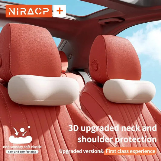 NIRA Cars,Car Headrests, Car Cushions, Car DRIVER'S Seats, Memory Foam Lumbar Support, Car Support, Car Pillows, Neck Pillows