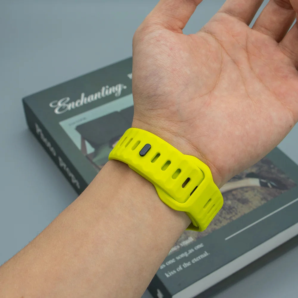 Silicone Sport Strap For Apple Watch Band Ultra2 49mm 45mm 40mm 44mm 42mm 46mm 41mm Correa Bracelet iWatch Series 10 9 8 7 6 5 4