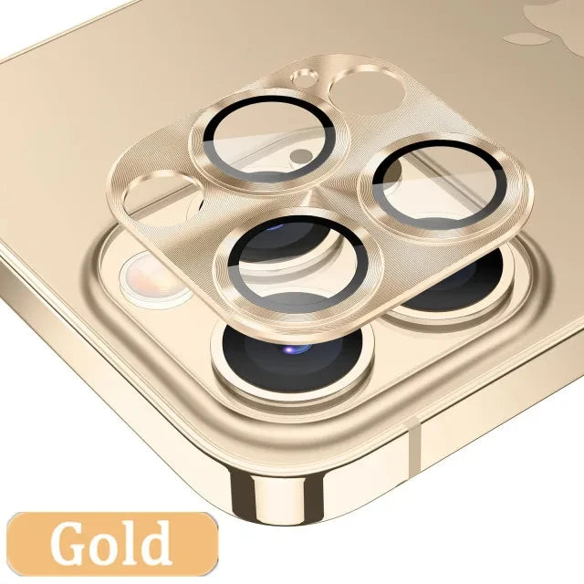 Full Cover Camera Lens Protector For iPhone 13 12 Pro Max Tempered Glass For iPhone 11 Pro 13 12 Mini Metal Camera Protector