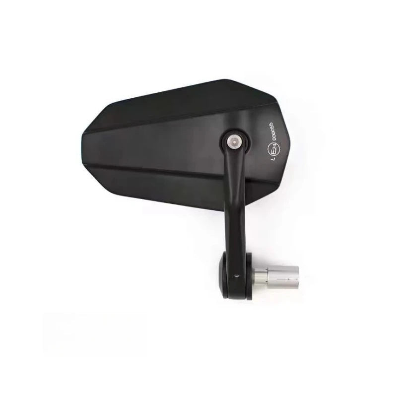 7/8"Motorcycle Handle Bar End Mirrors Black Side Mirror For Yamaha MT/FZ/TMA Kawasaki Z650-up Honda CB-R Rearview Mirror