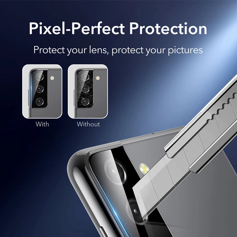 Original High quality For Samsung Galaxy S21 S22 S23 S24 Full Cover Camera Lens For Galaxy S25 Plus Ultra edge Protective Cap