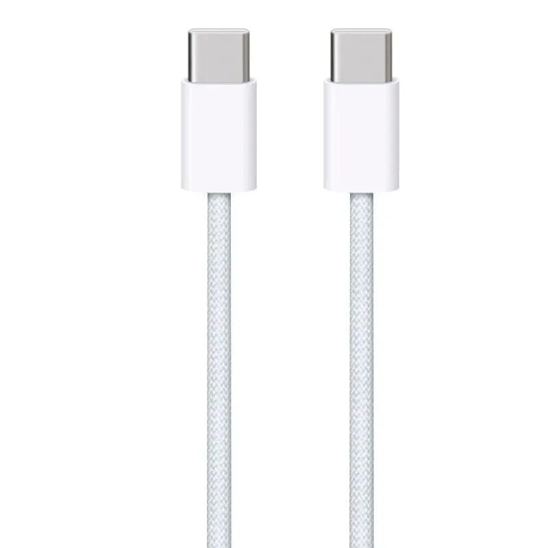 2Pack USB C Charger Cable PD 60W Type C Braided Charging Cable Cord Fast Charging Wire USB C for IPhone 15 Pro Max Plus 1M 2M