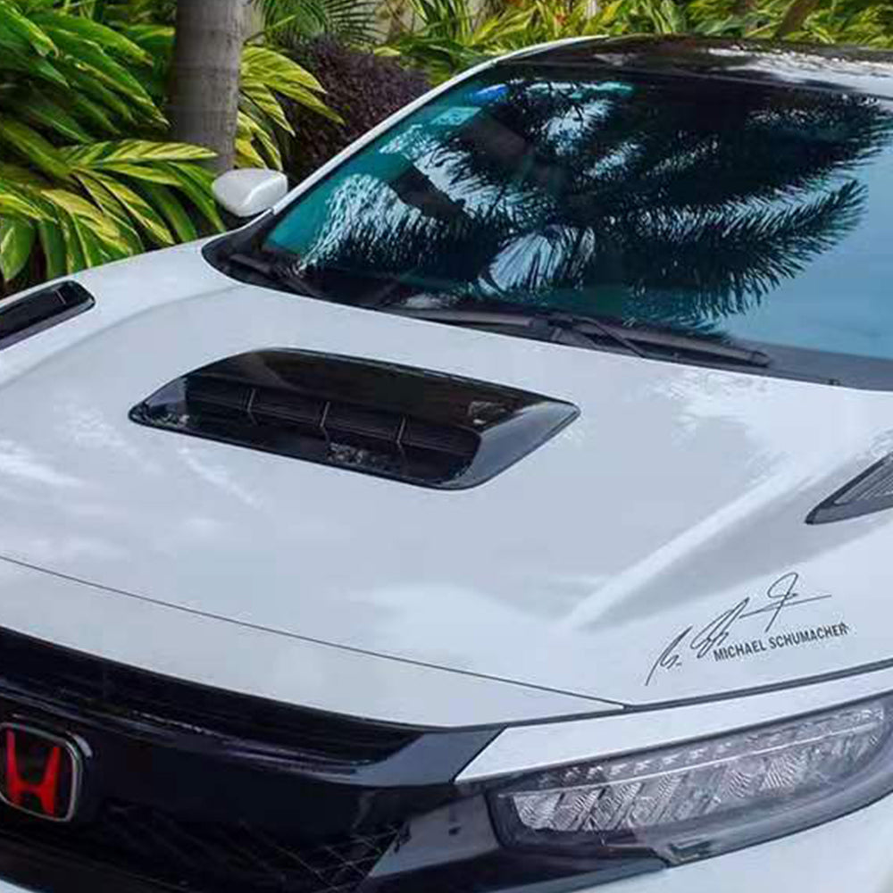 Car Tuning Hood Car Air Flow Intake Hood Scoop Vent Bonnet Decorative For BMW Audi Benz Car Air Intake 4x4 Accessories
