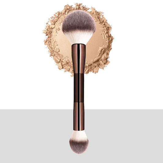 Makeup Brush Veil Powder Brush Soft Fiber Hair Double Head Powder Fashion Design Single Face professional Brush