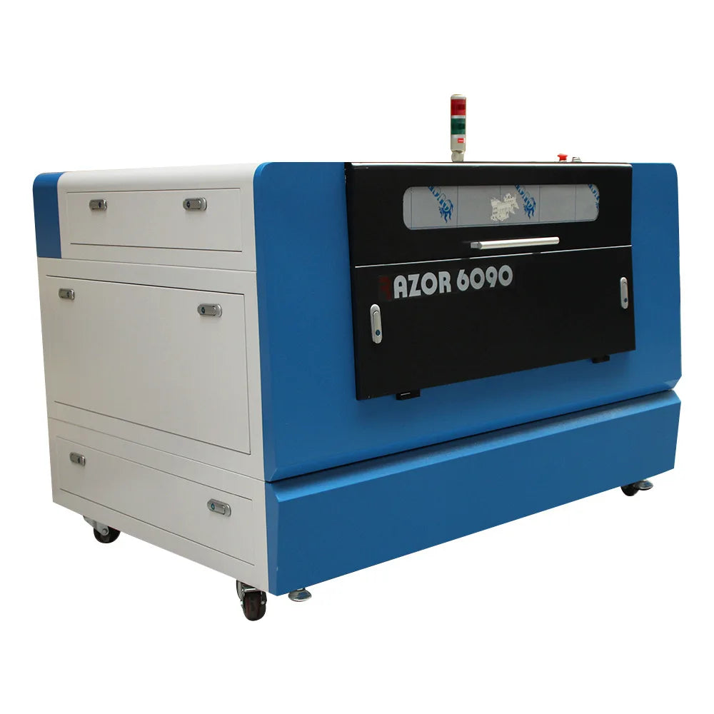 100W 900x600mm Co2 Laser Cutting Engraving Machine WIth CW-3000 chiller RUIDA controller Red-dot