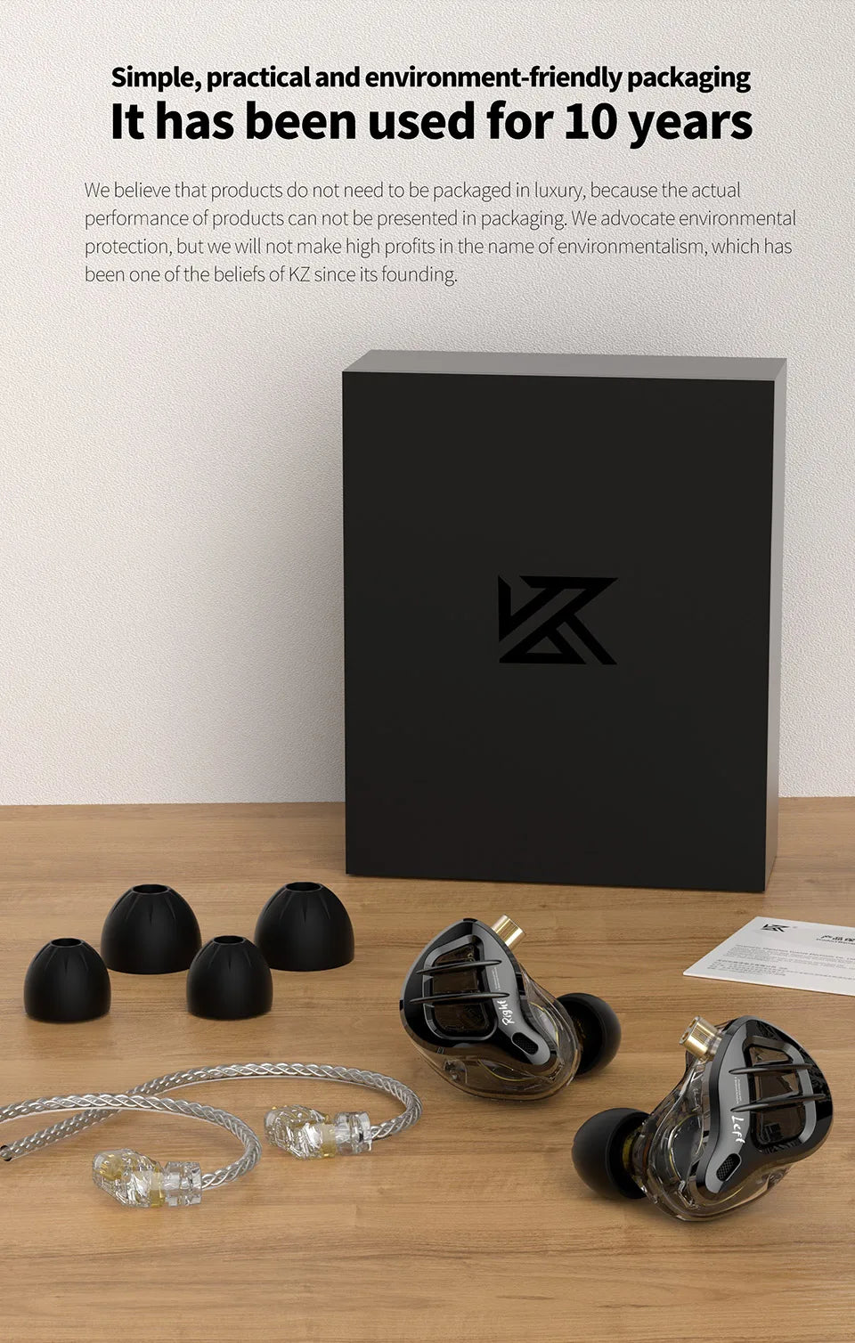 KZ ZAR Hybrid Driver In-ear Monitor 1DD+7BA Earphone HiFi 2Pin Wired Headphone Music DJ Headset Sport Game Earbud ZAX ZAS ZSX