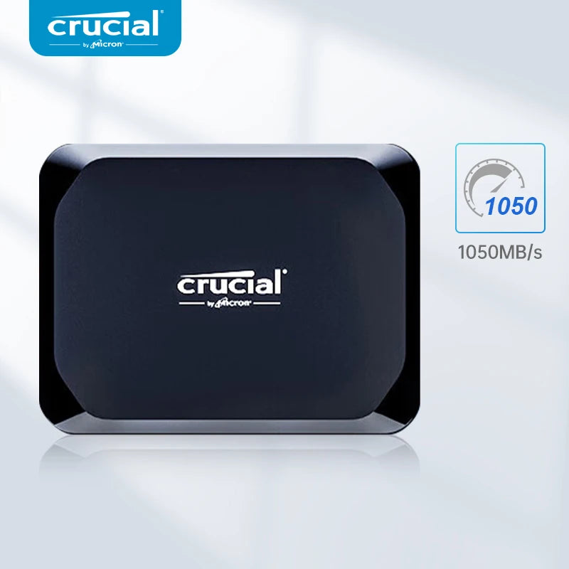 Crucial NVMe External SSD 1050MB/s 1TB 2TB 4TB Hard Drive 10Gbs Type C to Type C Portable Hd Solid State Disk for Laptops PC Mac