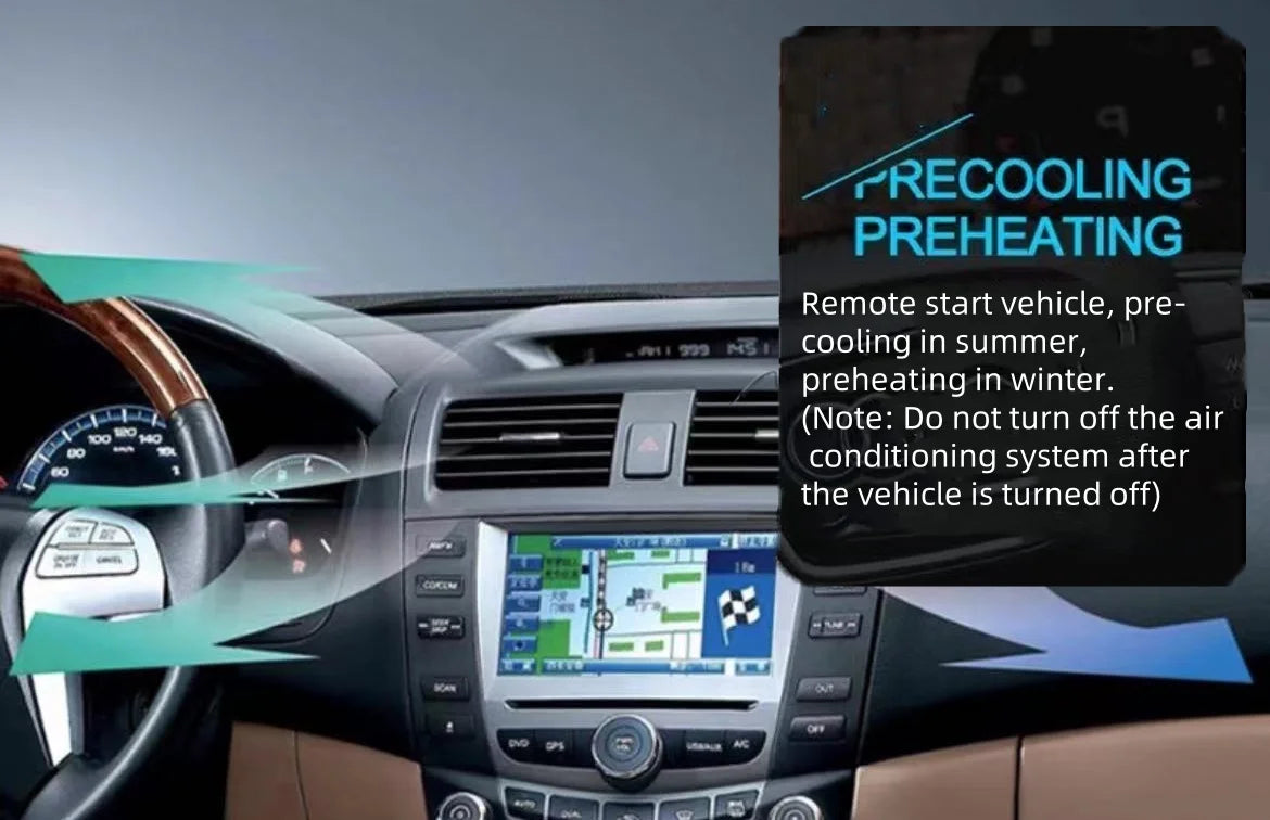 Car Keyless Start System One-touch Start/stop Cell Phone APP Bluetooth Control Keyless Entry Sensor Window Closing Output