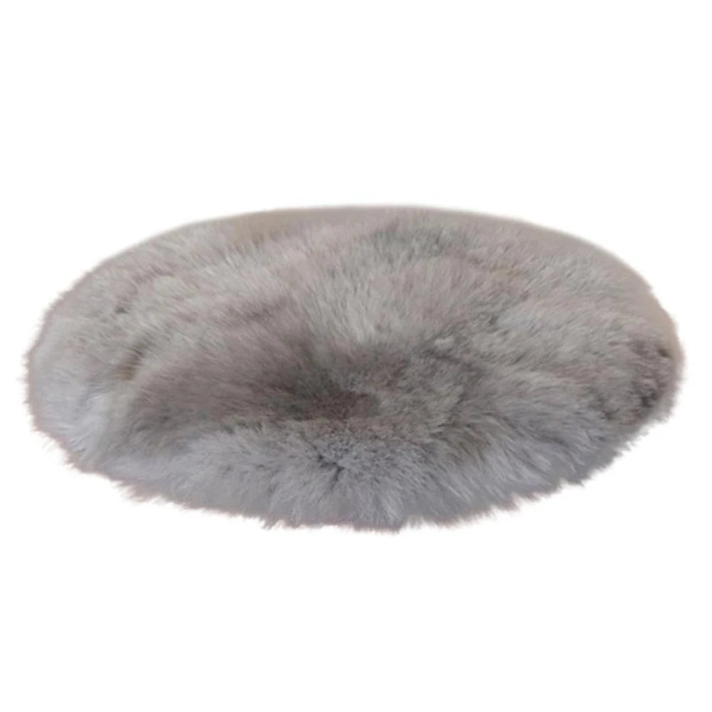 Carpet Soft Machine Floor Small Rugs Mat Warm Artificial Sheepskin Rug Chair Cover Fluffy Round Rug Carpet Circles