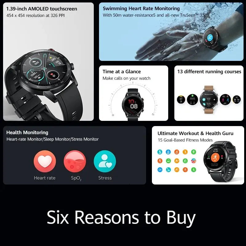 Honor Magic Watch 46mm Intelligent Sports Bluetooth Call Music