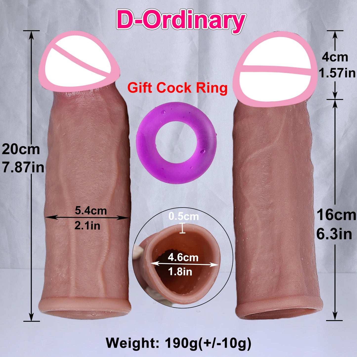 4 Styles Soft Realistic Enlarger Penis Sleeve Big Growth Real Silicone Dick Man Delayed Ejaculation Extend Cock Condom Sex Toy