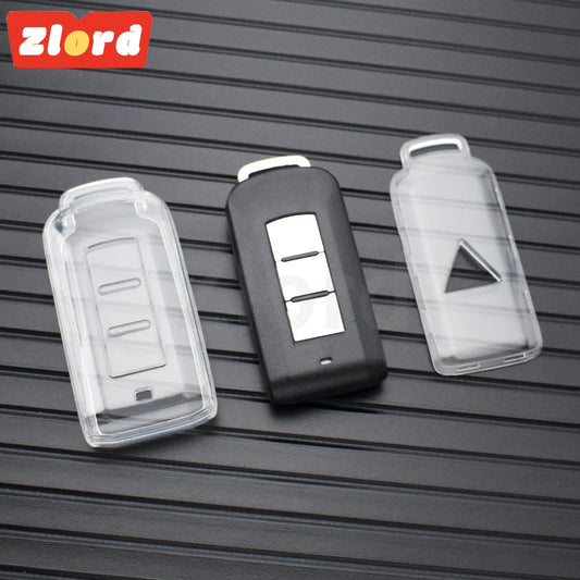 TPU Car Key Case Cover for Mitsubishi Outlander Xpander Triton ASX LANCER Pajero Sport 3 2020 Eclipse Cross L200 Shell Fob