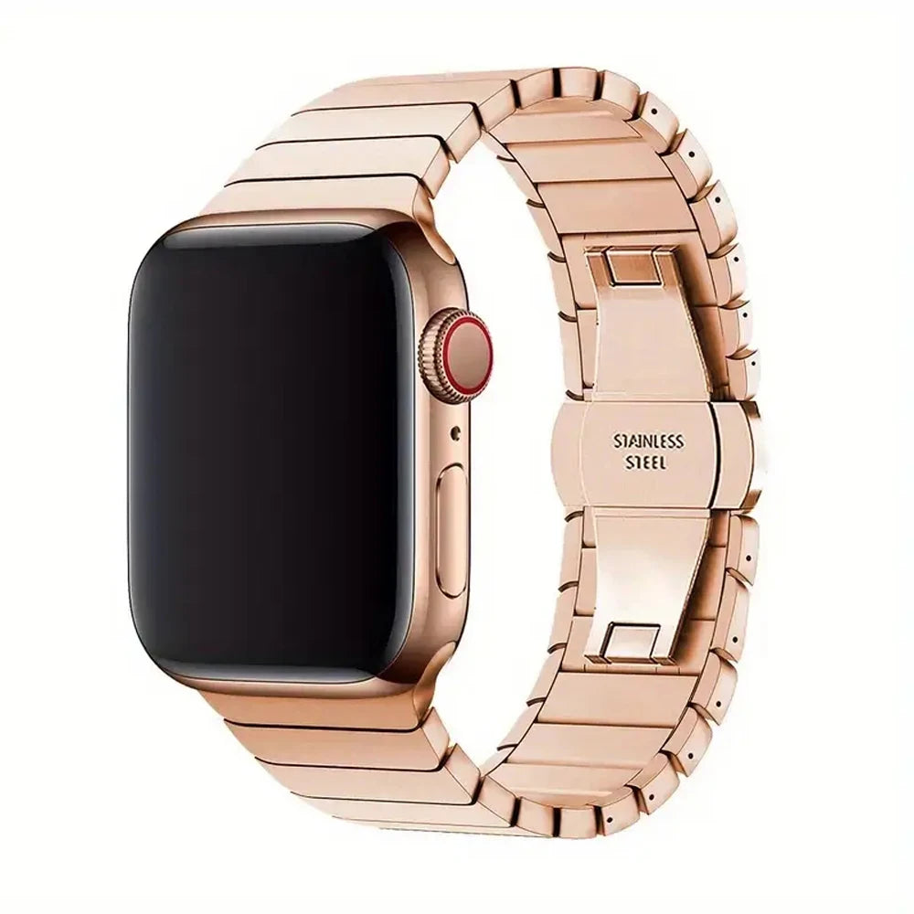 Bracelet Strap For Apple watch Band 40 46 42 44 45 49mm Stainless Steel Wristband For iWatch Series 11/10/9/8/7/6/5/4 SE 3 Ultra