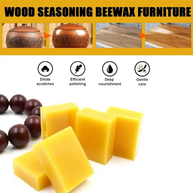 Wax Honey Pure Natural Beeswax Wood Furniture Floor Polishing Leather Maintenance Waxing Wax Bee Cosmetic Wooden Carving