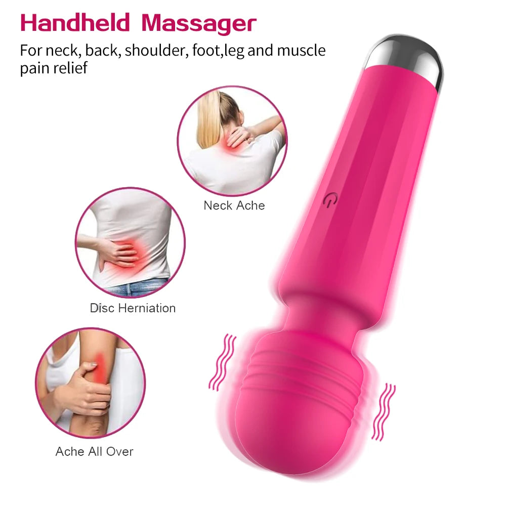 10 Modes Strong Vibration Mini Microphone Vibrator Usb Charging Handheld Body Massager Clitoris G-Spot Vibrators Women Sex Toys