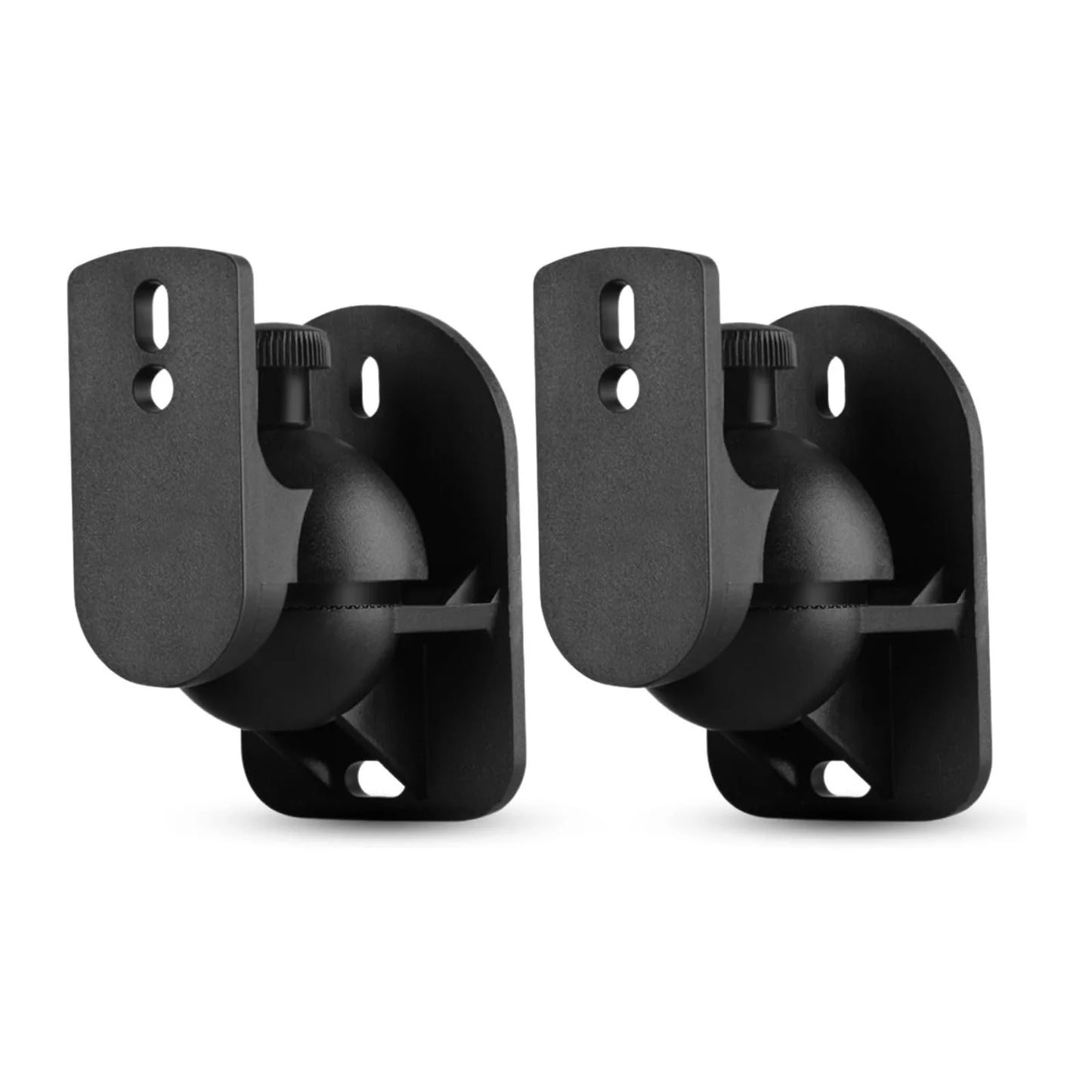 2 Pieces Speaker Wall Mount Bracket Enhanced Sound Space-saving Rugged Durable Small Speaker Wall-Mounted Accessory Audio Stands
