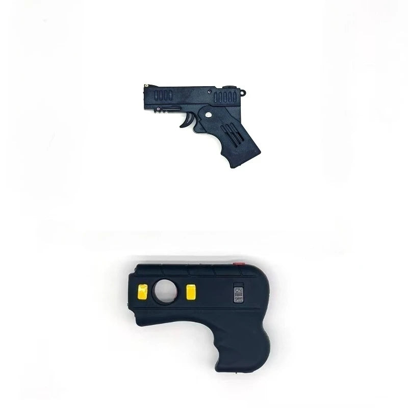 Creative Portable Pulse Single Arc Mini Gun Lighter Flameless Windproof Plasma USB Rechargeable Lighters Men's Selected Tools