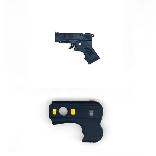 Creative Portable Pulse Single Arc Mini Gun Lighter Flameless Windproof Plasma USB Rechargeable Lighters Men's Selected Tools