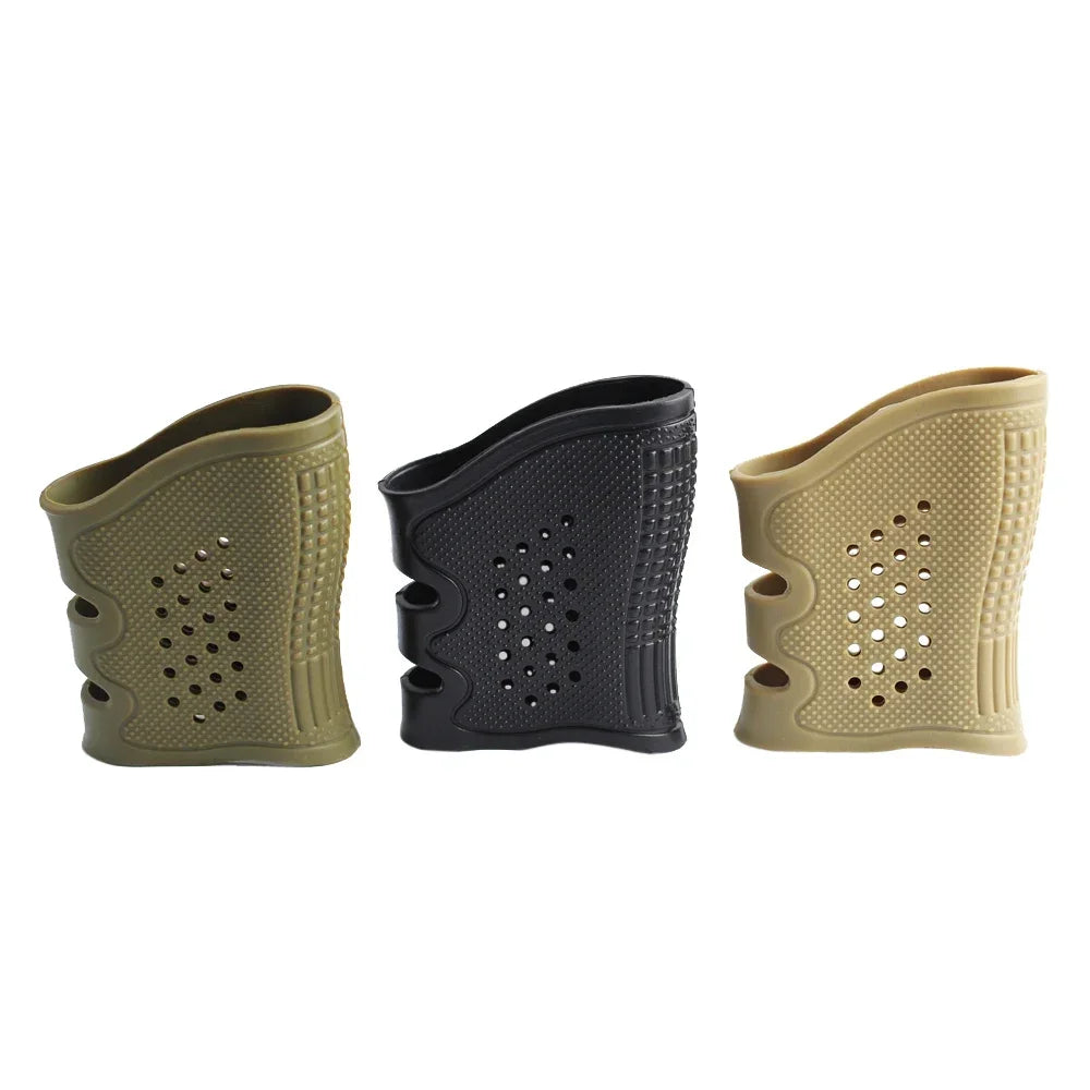 Tactical Holster Grip Rubber Glock19 Soft Sleeve Anti-slip Gun Pistol Glove Non-slip Protect Cover Airsoft Hunting Accessories