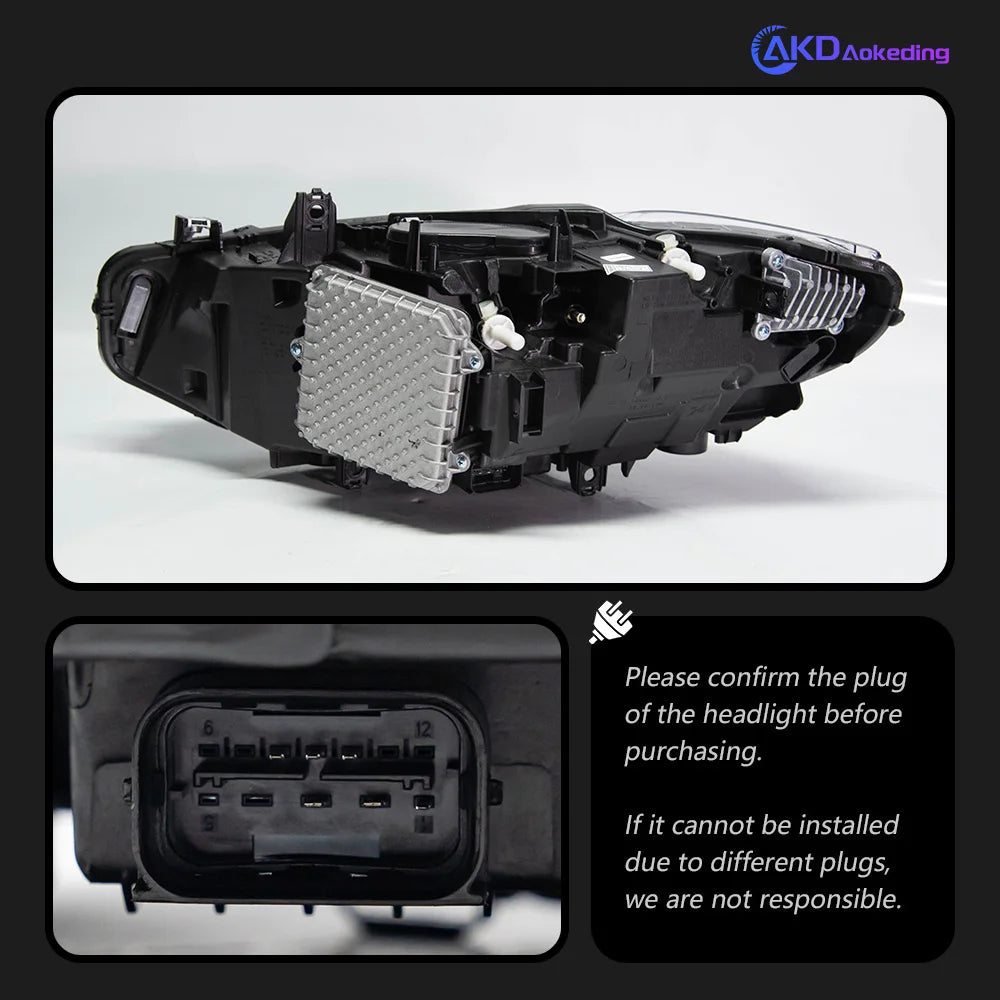 Car Lights for BMW F32 F36 M4 LED Headlight 2013-2019 4 series 425i F82 M3 Head Lamp Drl Projector Lens Automotive Accessories
