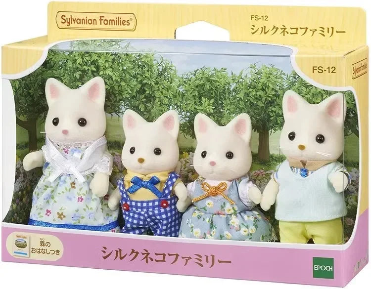 Sylvanian Families Anime Girl Figures Calico critters Furniture Set Pvc Statue Model Doll Collection Ornaments Gifts Toys