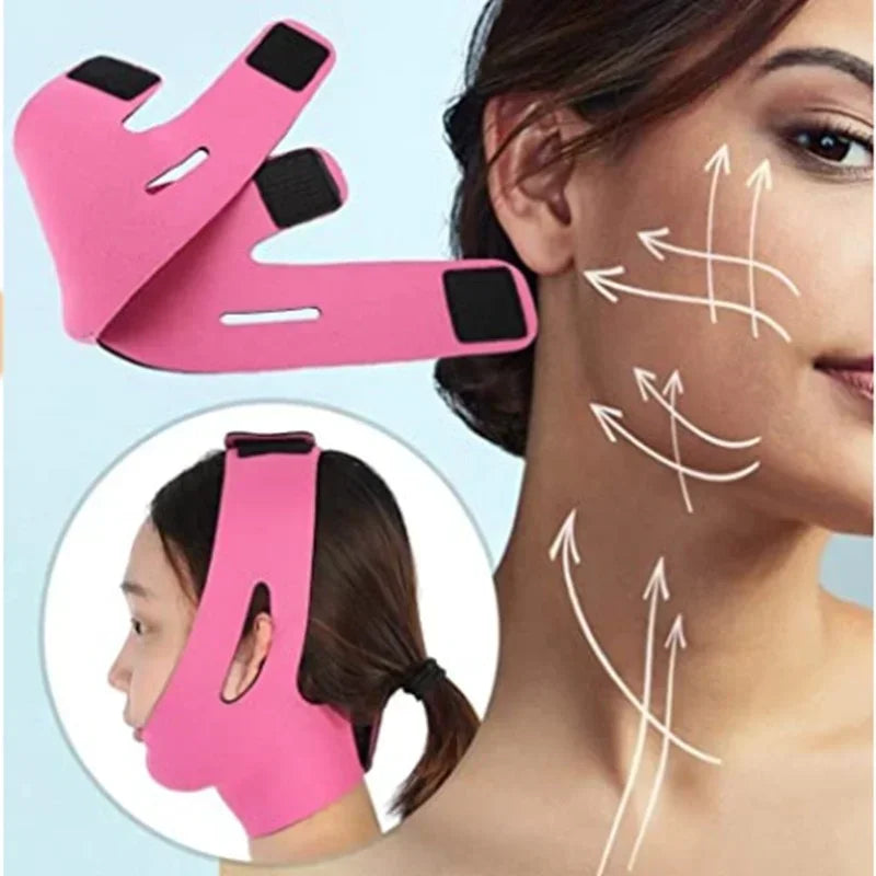 Anti Wrinkle Face Slimming Bandage V Line Cheek Chin Neck Shaper Massage Strap Belt Relaxation Lift-up Mask Skin Care BeautyTool