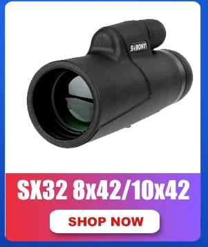 Svbony F9333A/F9333B Binoculars 10X42/8X32 Telescope Powerful Professional HD Long Range Camping Equipment For Traving Suvival