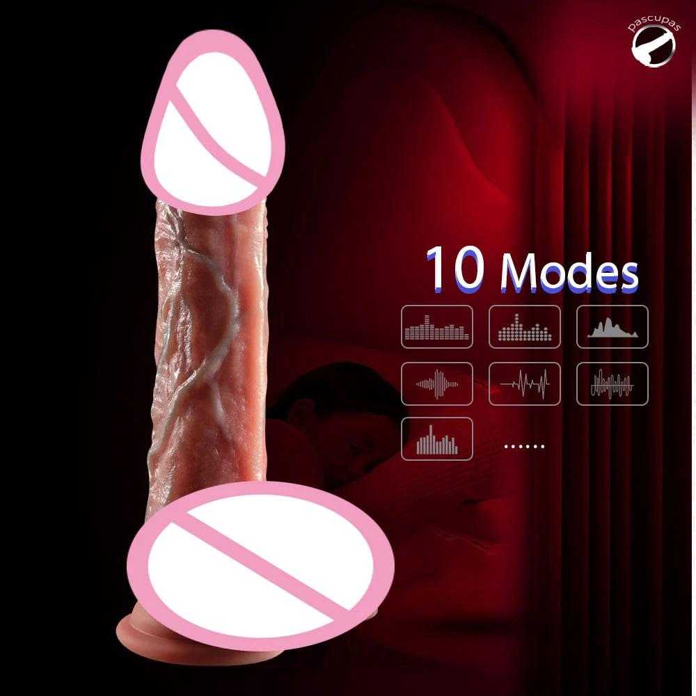 Thrusting dildo Vibrator Remote Control Penis Telescopic With Suction Cup Flexible Cock Sex Toys For Women Gay Anal Sex Machine