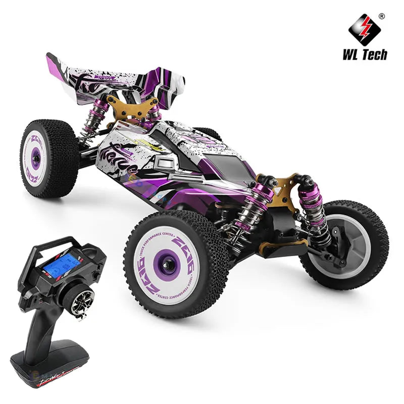 WLtoys 124019 1:12 4WD 55Km/H RC Racing Car Remote Control High Speed Off-Road Drift Shock Absorption Adults Boys Toys Kids Gift