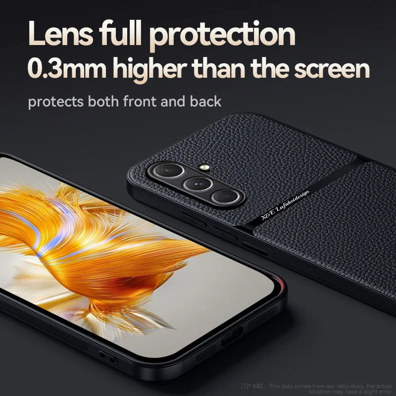 PU Leather Magnetic Case for Samsung Galaxy M35 A16 A36 A56 A15 5G A25 A35 A55 Protective Cover Hard Shell Coque Fundas