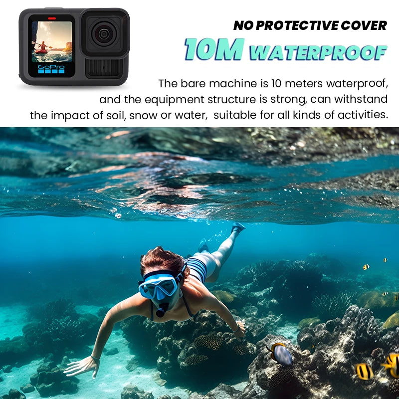GoPro HERO13 Black Action Camera Go Pro 13 Anti Shake Cycling 5.3K Sports Camera
